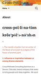 Mobile Screenshot of crosspollinatesolutions.com